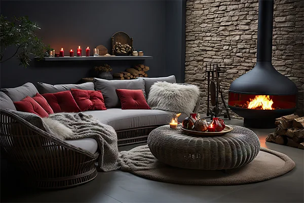 Crea un ambiente acogedor y cálido con una chimenea - SUNSGOODS - SUNSGOODS Crea un ambiente acogedor y cálido con una chimenea.