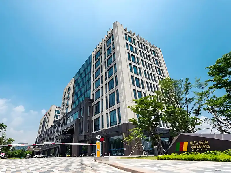 Edificio de combustible de aviación del aeropuerto de Shenzhen, China