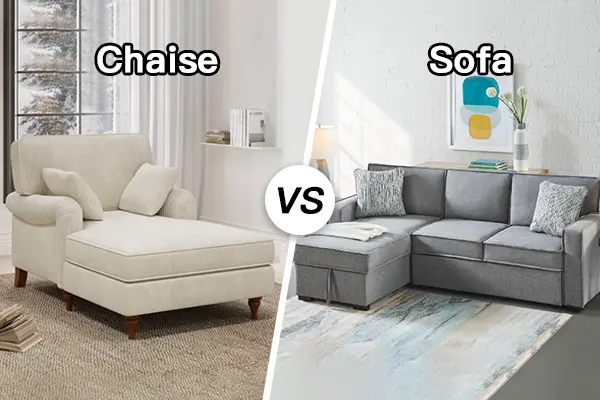 Chaise longue vs. Sofá - SUNSGOODS - SUNSGOODS Chaise longue vs. Sofá