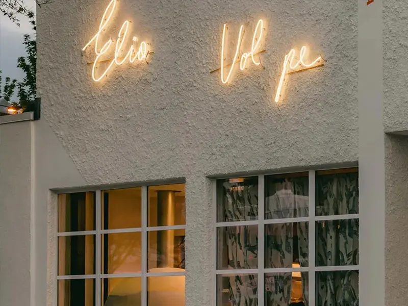 Descripción general del restaurante Elio Volpe