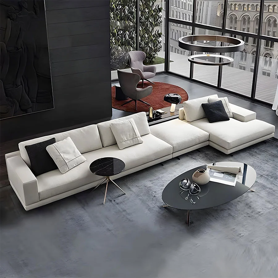 Conjunto de sofás modernos para sala de estar ZD S009