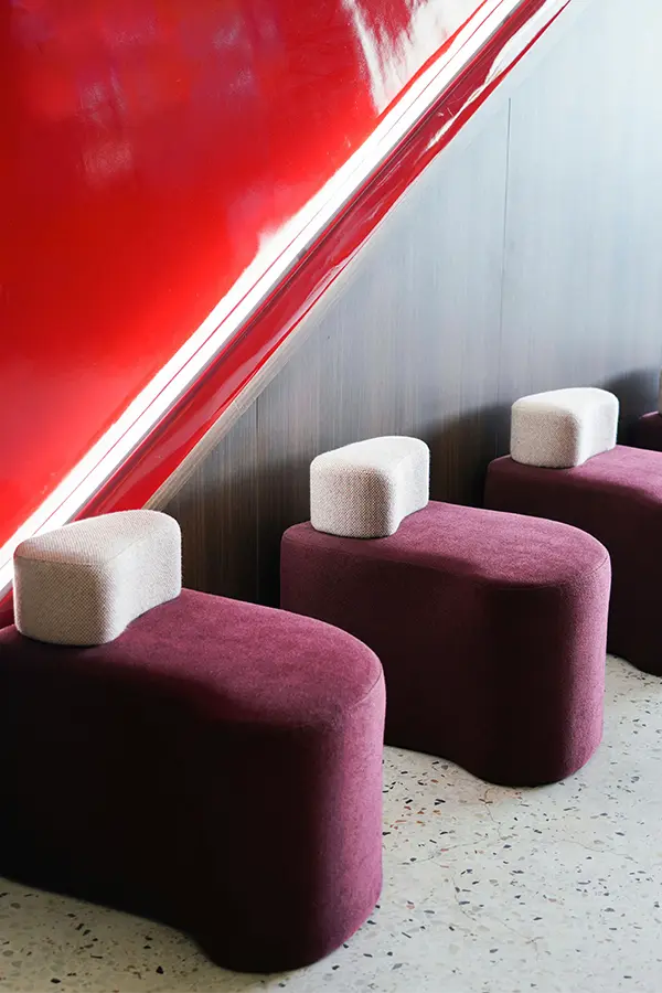 Diseño de asientos para salones de hotel contemporáneos