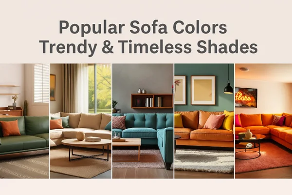 Colores populares de sofás para hogares modernos - SUNSGOODS - SUNSGOODS Colores de sofás populares para hogares modernos