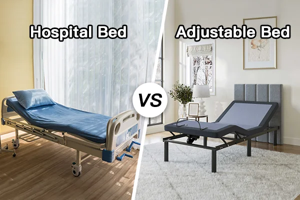 Cama de hospital vs. cama ajustable para el hogar - SUNSGOODS - SUNSGOODS Cama de hospital frente a cama ajustable para el hogar