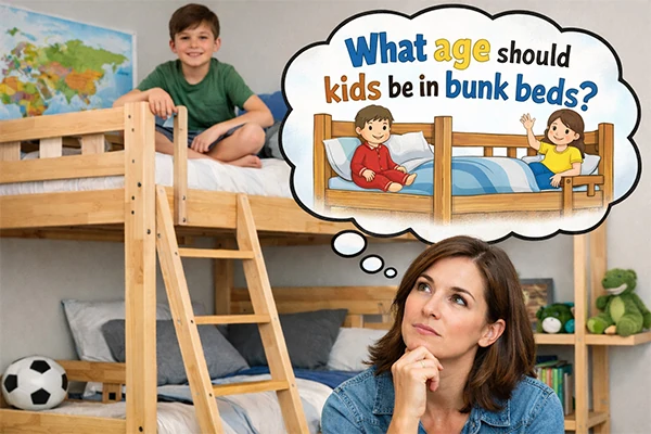 ¿A qué edad deberían estar los niños en literas? - SUNSGOODS - SUNSGOODS ¿A qué edad deberían estar los niños en literas?