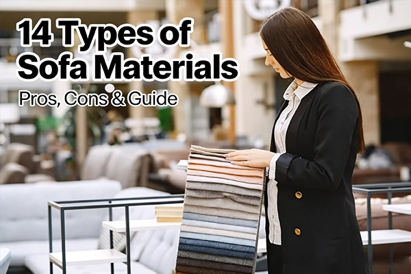 14 tipos de materiales para sofás - SUNSGOODS - SUNSGOODS 14 tipos de materiales para sofás