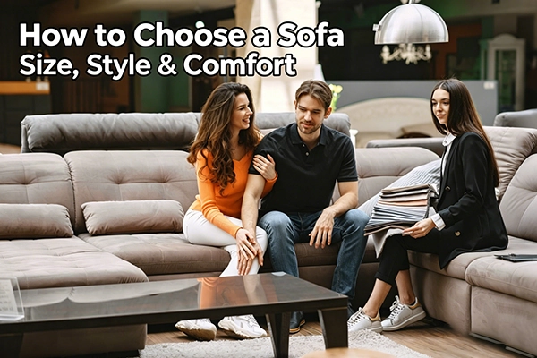 Cómo elegir un sofá según su tamaño, estilo y comodidad - SUNSGOODS - SUNSGOODS Cómo elegir el tamaño, el estilo y la comodidad de un sofá