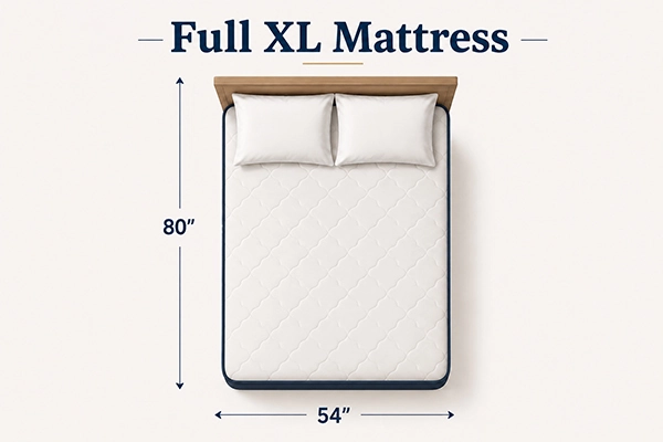 Full XL Mattress Dimensions and Size - SUNSGOODS Full XL Mattress Dimensions and Size