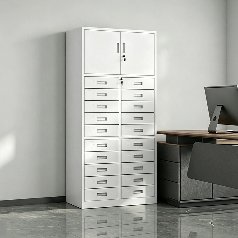 Archivador de oficina con múltiples cajones